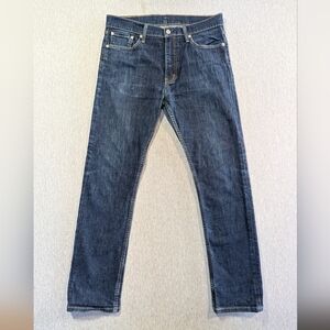 Levi's 513 Slim Straight Jeans Men's 33 X 32 Blue